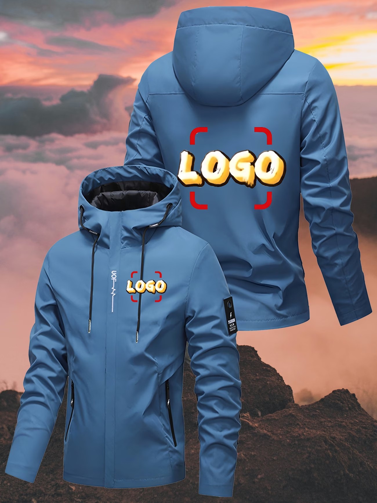 Cycling Commute Jacket - [Op maat gemaakte winddichte jassen voor