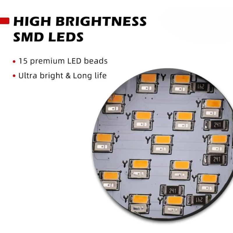 Motorcycle Bullet LED Voor Ach - Bike Light Front Rear recensie en prijs