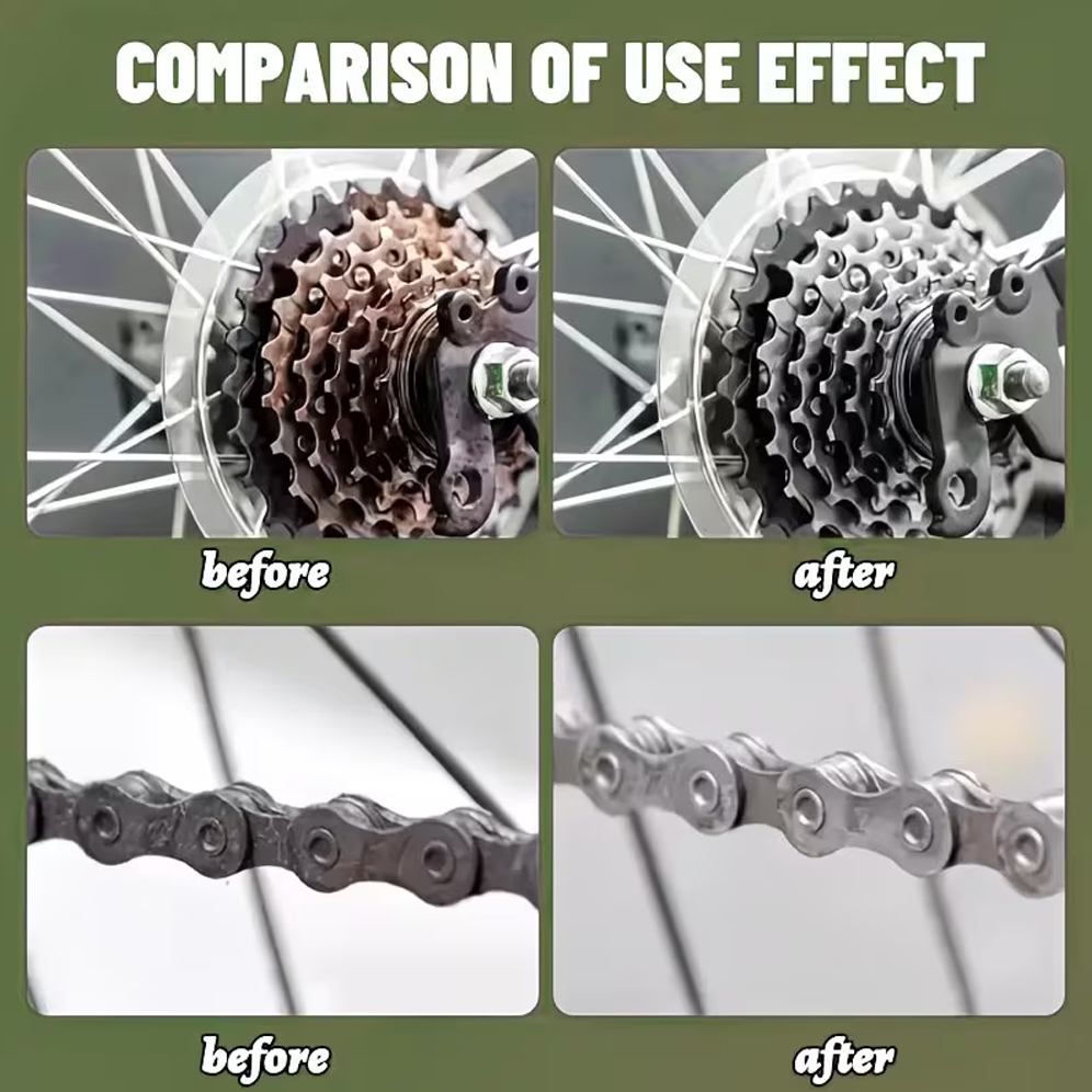 100ml Bike Chain Cleaner Ontve - Grease Waterproof Bike recensie en prijs