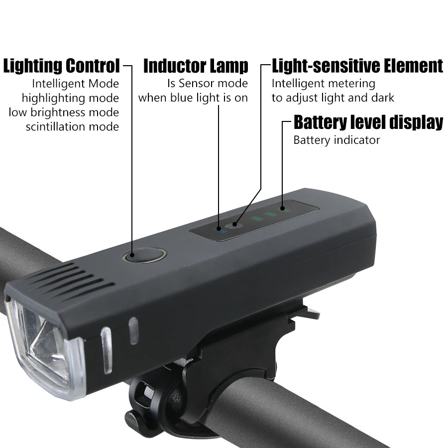 Kerstfietslichtset USB oplaadb - Bike Light Front Rear recensie en prijs